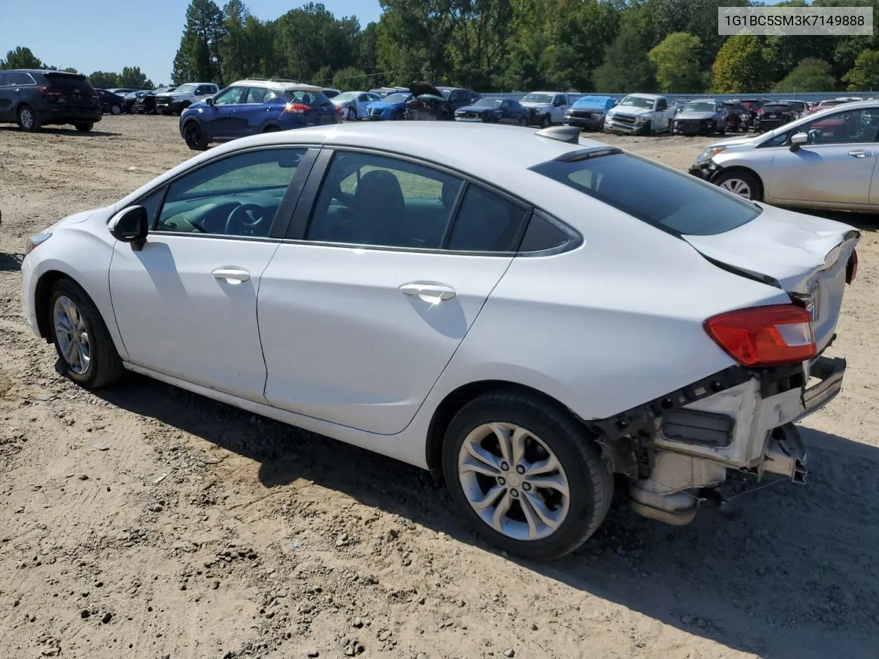 1G1BC5SM3K7149888 2019 Chevrolet Cruze Ls