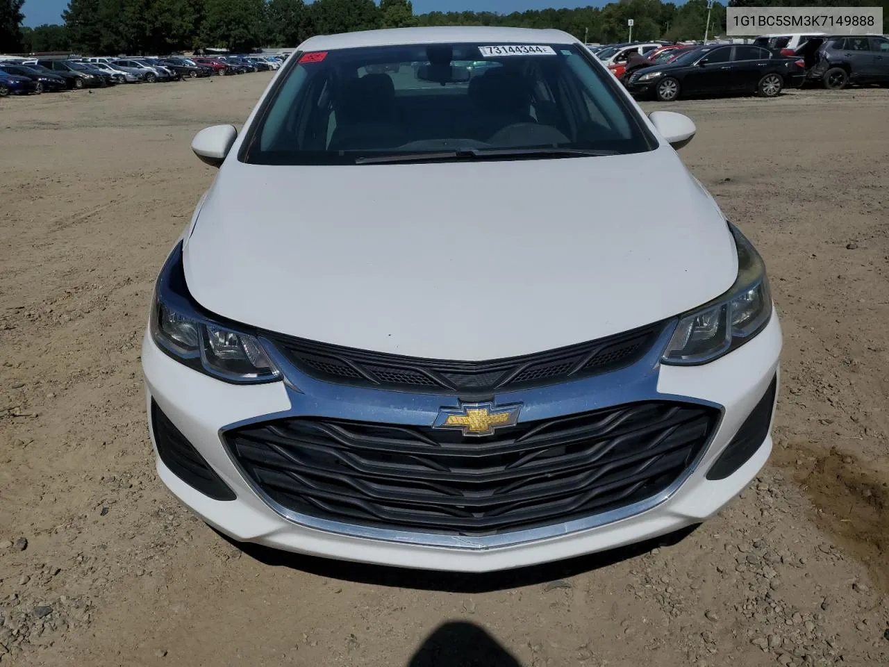 2019 Chevrolet Cruze Ls VIN: 1G1BC5SM3K7149888 Lot: 73144344