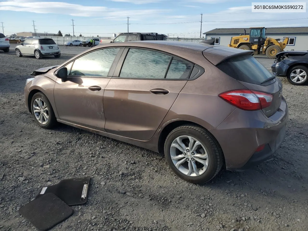 2019 Chevrolet Cruze Ls VIN: 3G1BC6SM0KS590272 Lot: 73282494