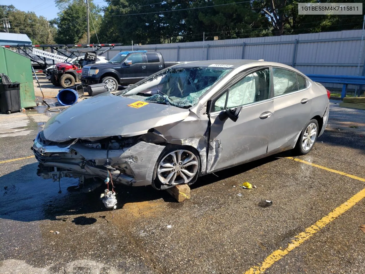 2019 Chevrolet Cruze Lt VIN: 1G1BE5SM4K7115811 Lot: 73338154