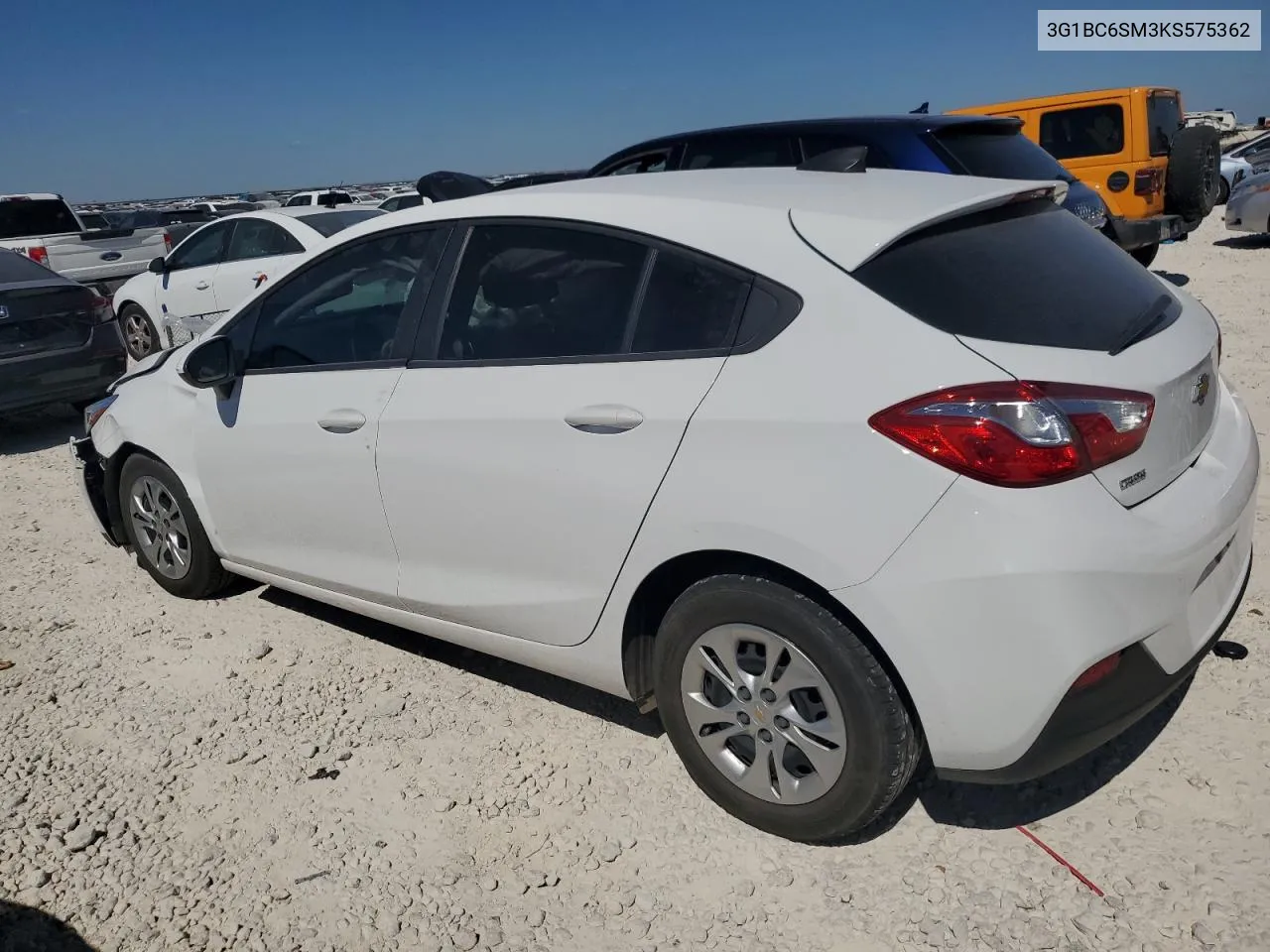 2019 Chevrolet Cruze Ls VIN: 3G1BC6SM3KS575362 Lot: 73540074