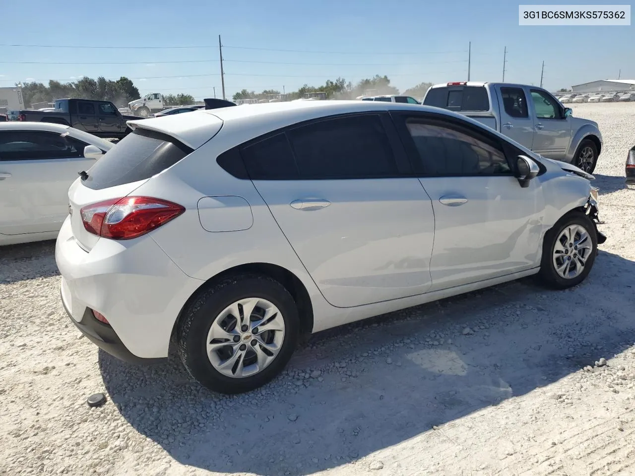 2019 Chevrolet Cruze Ls VIN: 3G1BC6SM3KS575362 Lot: 73540074