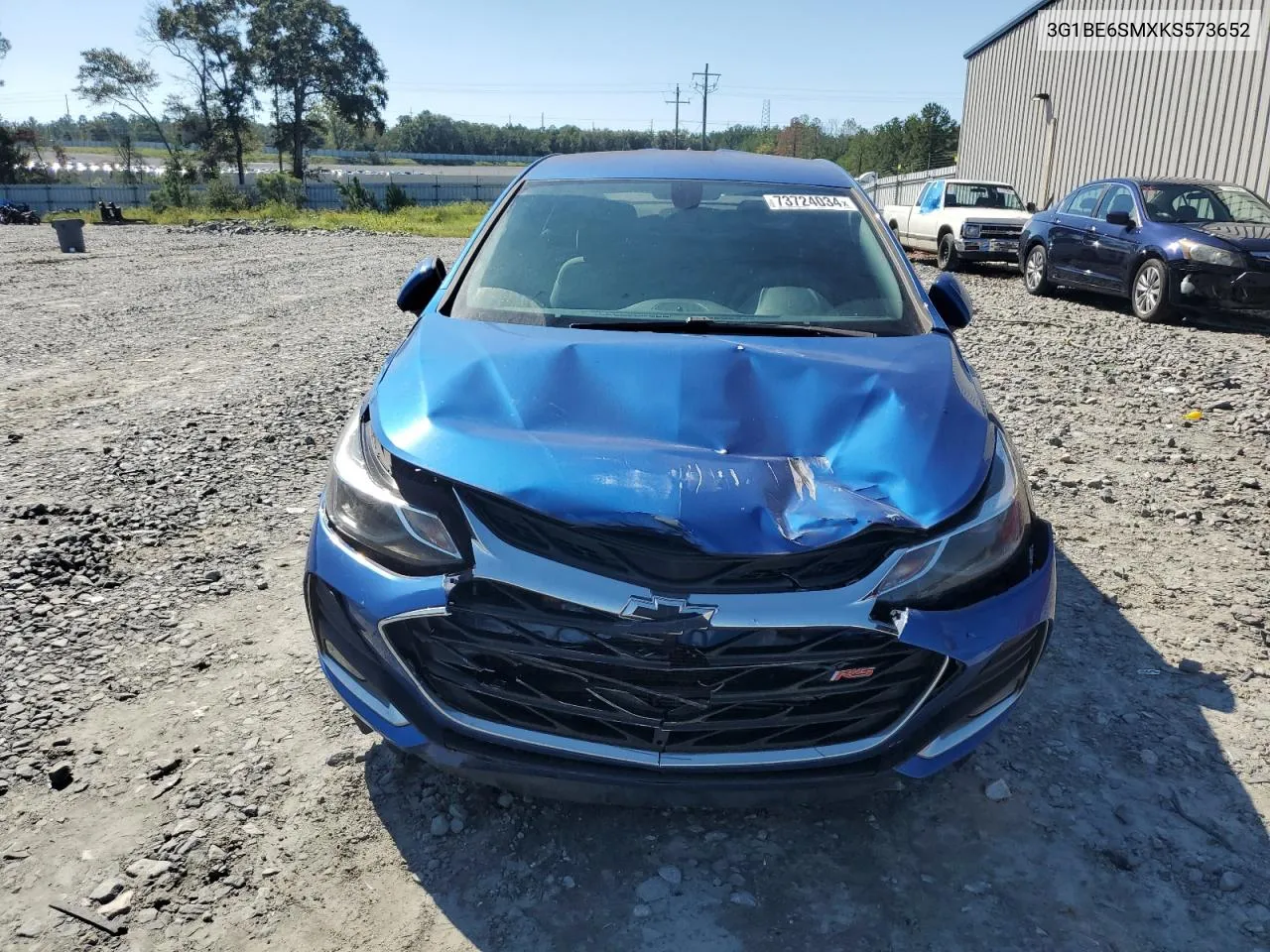 3G1BE6SMXKS573652 2019 Chevrolet Cruze Lt