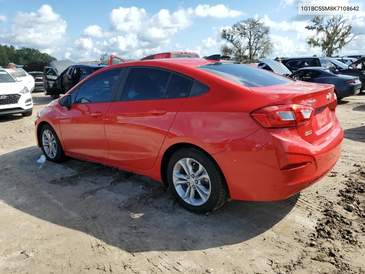 2019 Chevrolet Cruze Ls VIN: 1G1BC5SM8K7108642 Lot: 73810714