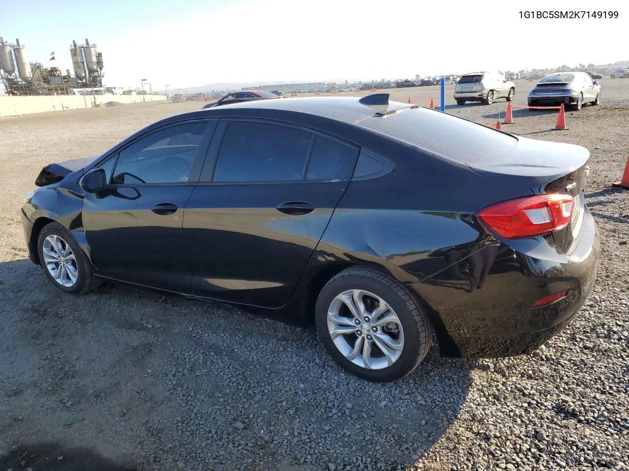 2019 Chevrolet Cruze Ls VIN: 1G1BC5SM2K7149199 Lot: 74051844