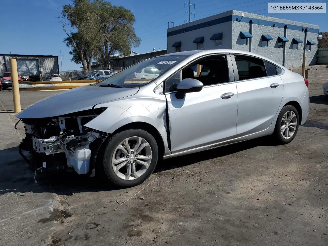 2019 Chevrolet Cruze Lt VIN: 1G1BE5SMXK7143564 Lot: 74139354