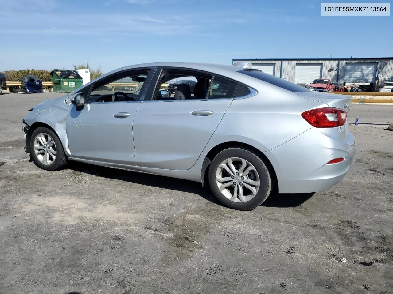 2019 Chevrolet Cruze Lt VIN: 1G1BE5SMXK7143564 Lot: 74139354