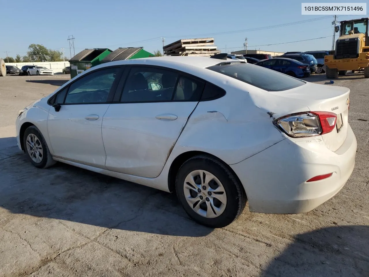 1G1BC5SM7K7151496 2019 Chevrolet Cruze Ls