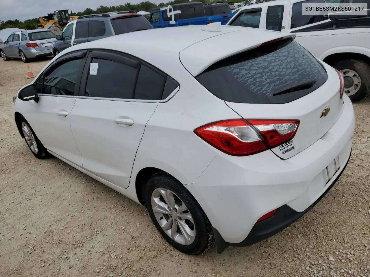 2019 Chevrolet Cruze Lt VIN: 3G1BE6SM2KS601217 Lot: 74683874