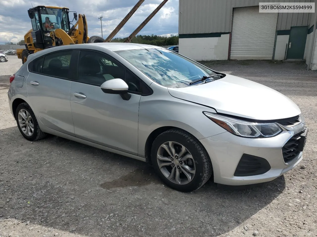 2019 Chevrolet Cruze Ls VIN: 3G1BC6SM2KS594999 Lot: 74704404