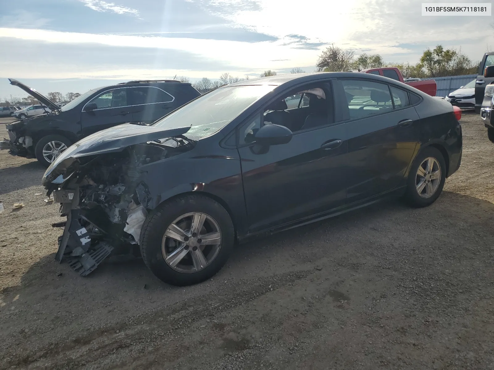 1G1BF5SM5K7118181 2019 Chevrolet Cruze Premier