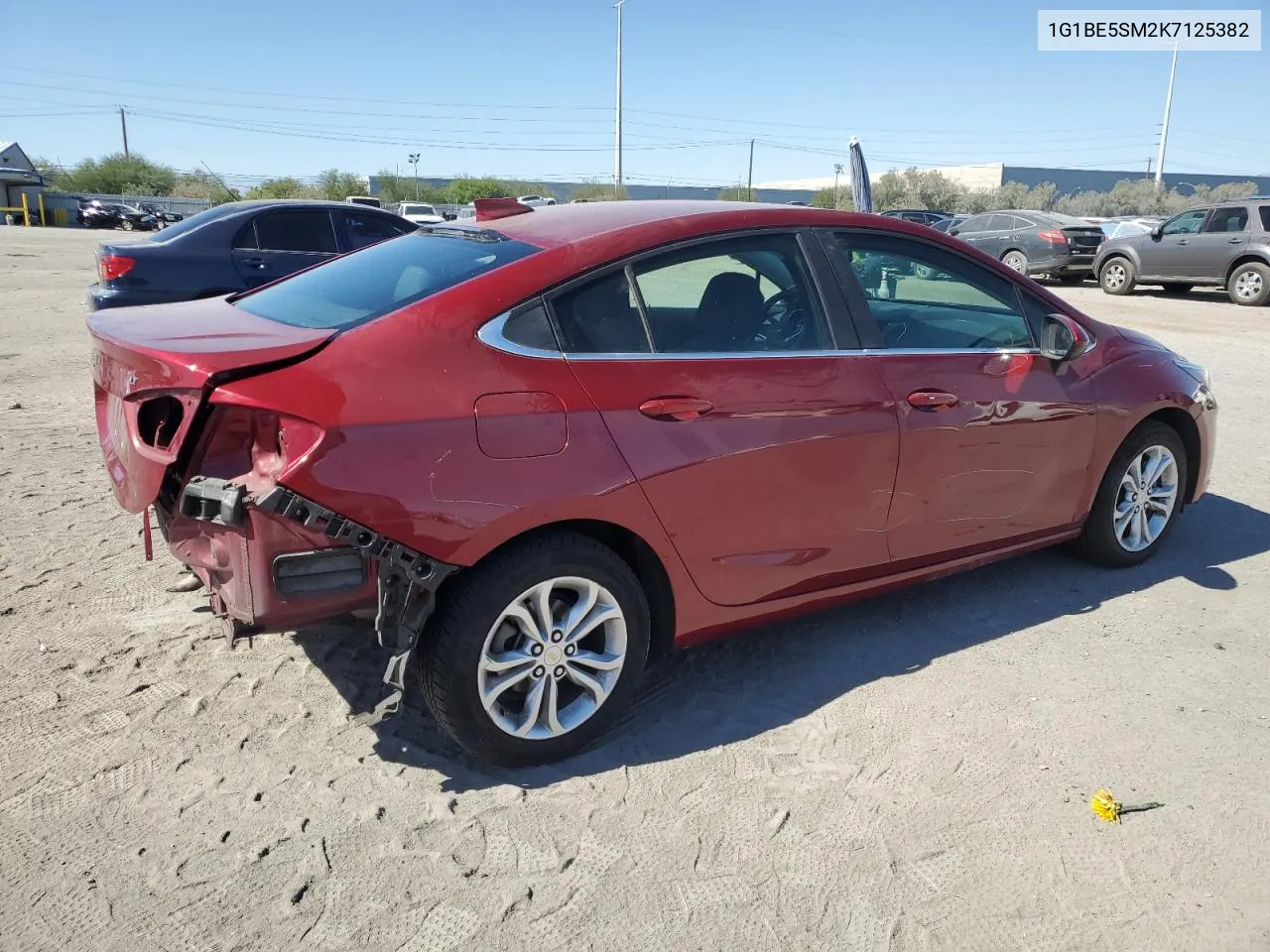 2019 Chevrolet Cruze Lt VIN: 1G1BE5SM2K7125382 Lot: 75346744