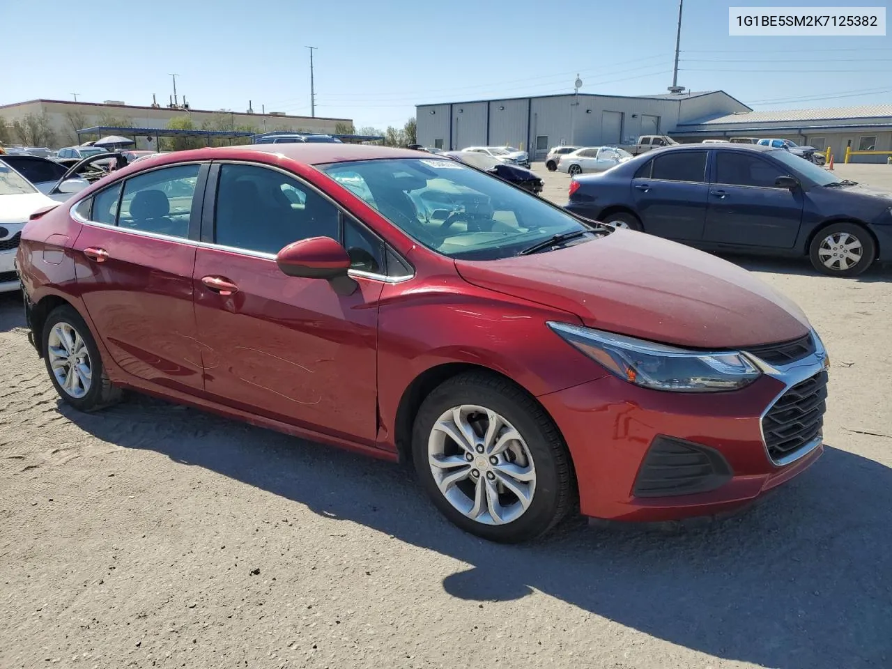 2019 Chevrolet Cruze Lt VIN: 1G1BE5SM2K7125382 Lot: 75346744