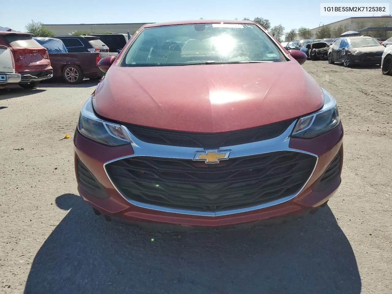 2019 Chevrolet Cruze Lt VIN: 1G1BE5SM2K7125382 Lot: 75346744