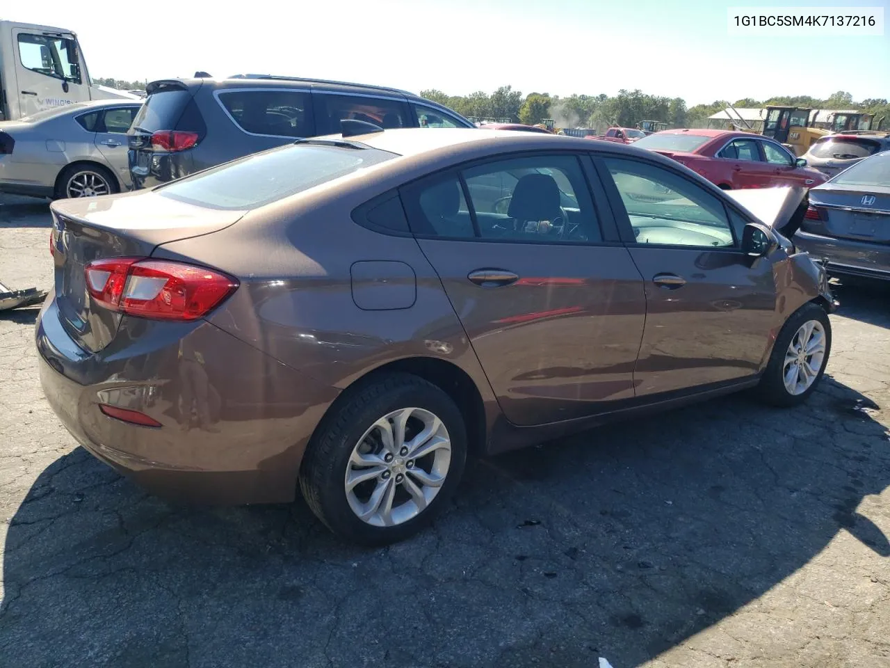 2019 Chevrolet Cruze Ls VIN: 1G1BC5SM4K7137216 Lot: 75487884