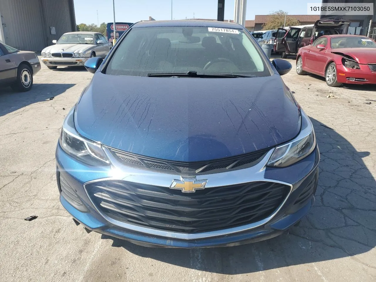 2019 Chevrolet Cruze Lt VIN: 1G1BE5SMXK7103050 Lot: 75517854