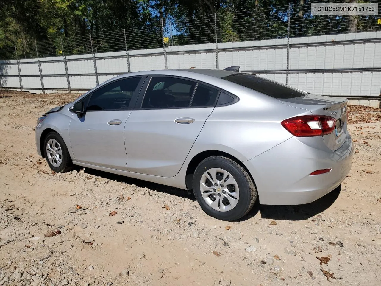 2019 Chevrolet Cruze Ls VIN: 1G1BC5SM1K7151753 Lot: 75612964