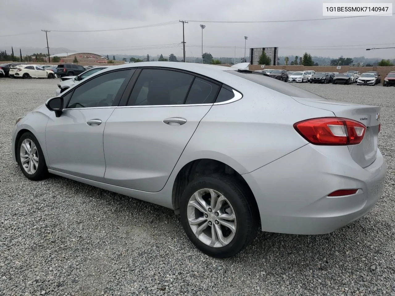 2019 Chevrolet Cruze Lt VIN: 1G1BE5SM0K7140947 Lot: 76138014