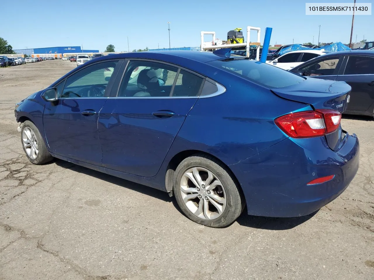 2019 Chevrolet Cruze Lt VIN: 1G1BE5SM5K7111430 Lot: 76372264