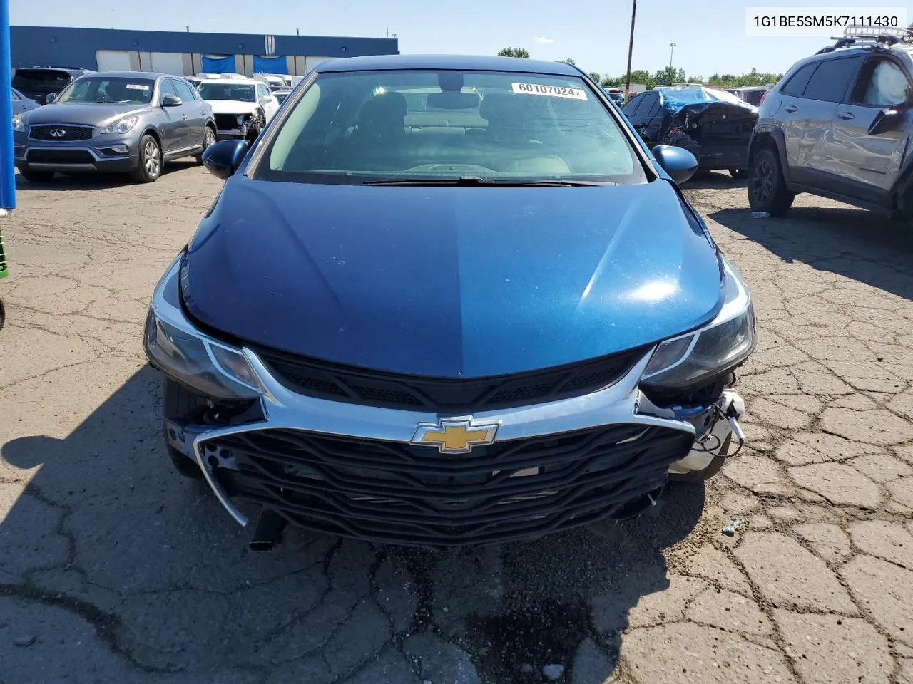 1G1BE5SM5K7111430 2019 Chevrolet Cruze Lt