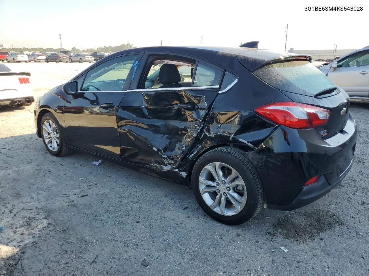 2019 Chevrolet Cruze Lt VIN: 3G1BE6SM4KS543028 Lot: 77322264