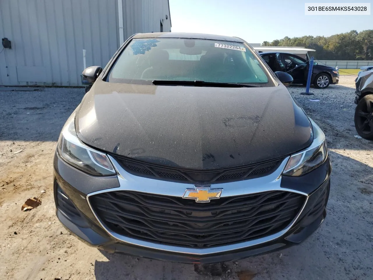 2019 Chevrolet Cruze Lt VIN: 3G1BE6SM4KS543028 Lot: 77322264