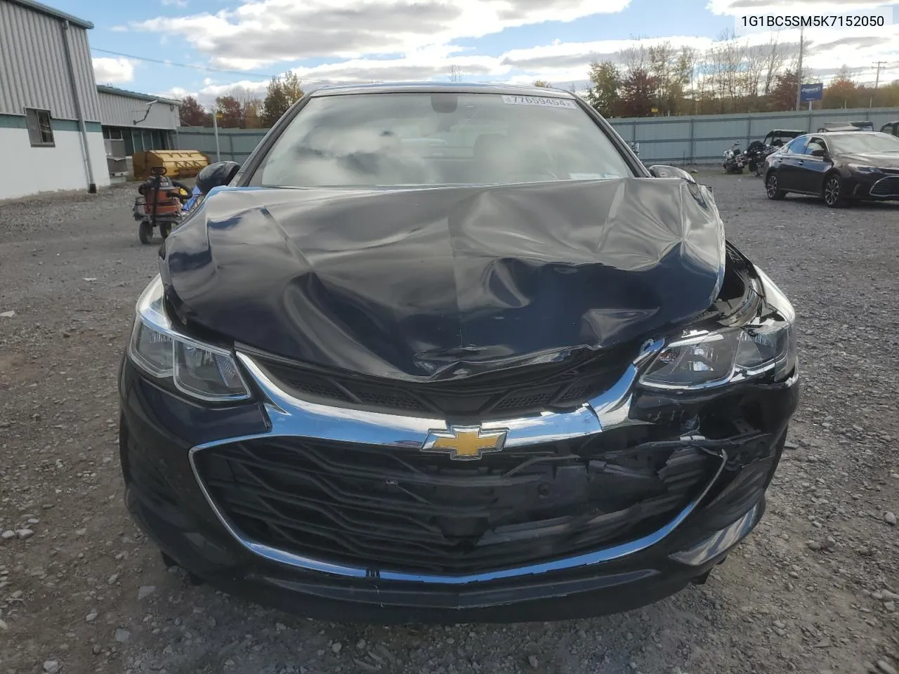 2019 Chevrolet Cruze Ls VIN: 1G1BC5SM5K7152050 Lot: 77659454