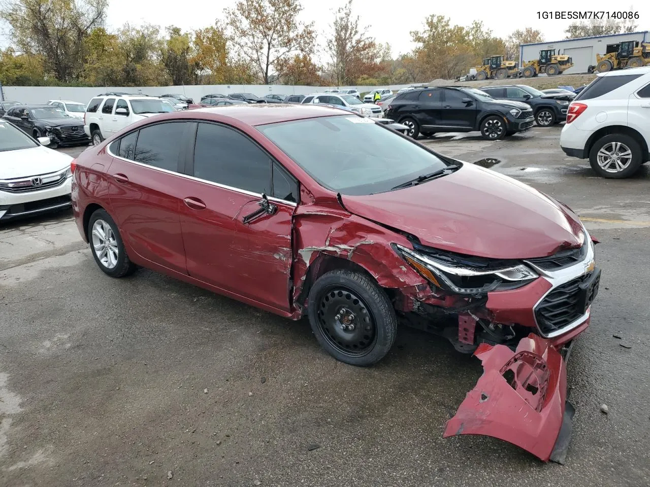 1G1BE5SM7K7140086 2019 Chevrolet Cruze Lt