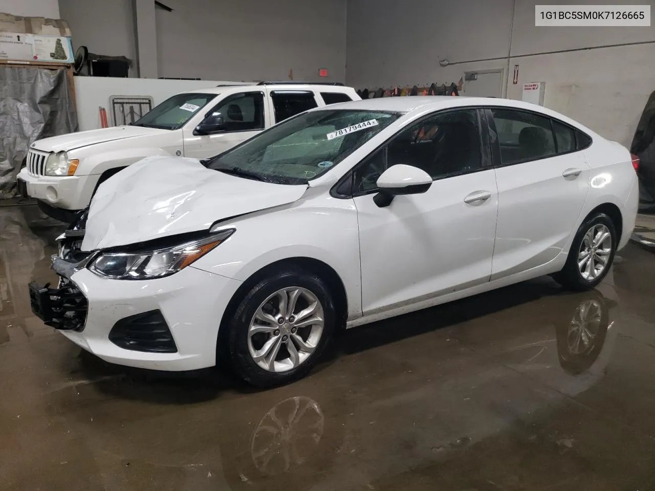 2019 Chevrolet Cruze Ls VIN: 1G1BC5SM0K7126665 Lot: 78179444