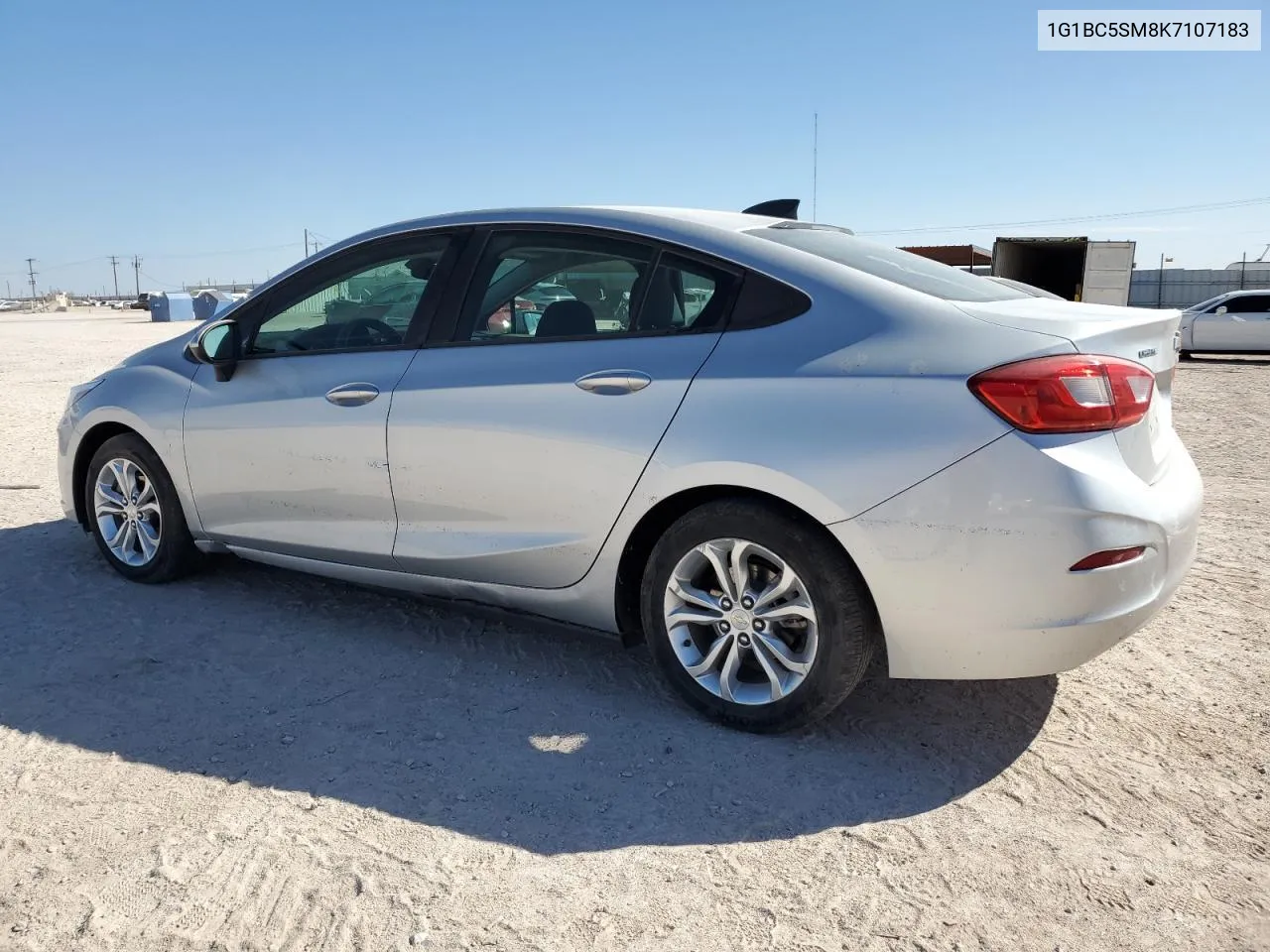 2019 Chevrolet Cruze Ls VIN: 1G1BC5SM8K7107183 Lot: 78215244