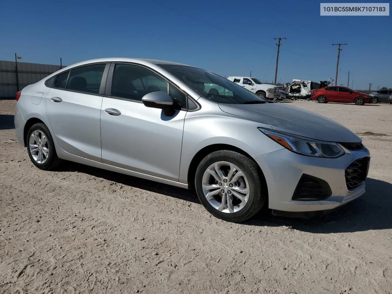 2019 Chevrolet Cruze Ls VIN: 1G1BC5SM8K7107183 Lot: 78215244