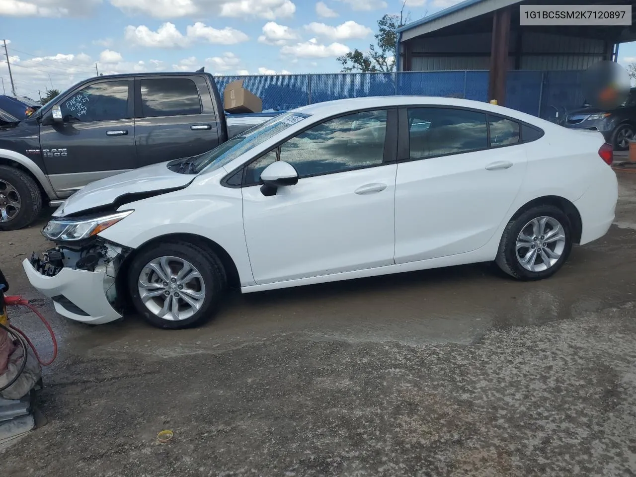 1G1BC5SM2K7120897 2019 Chevrolet Cruze Ls