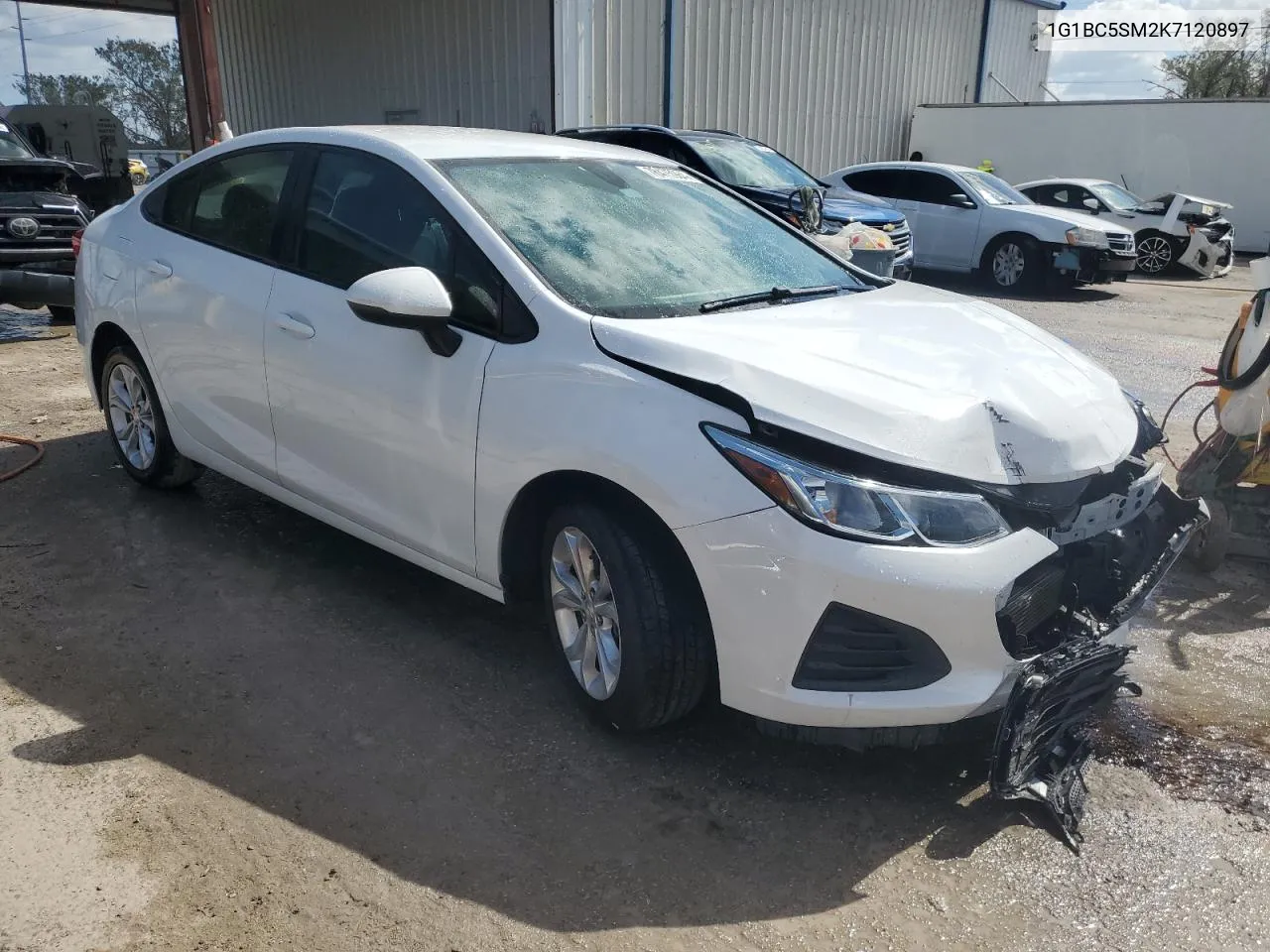 1G1BC5SM2K7120897 2019 Chevrolet Cruze Ls