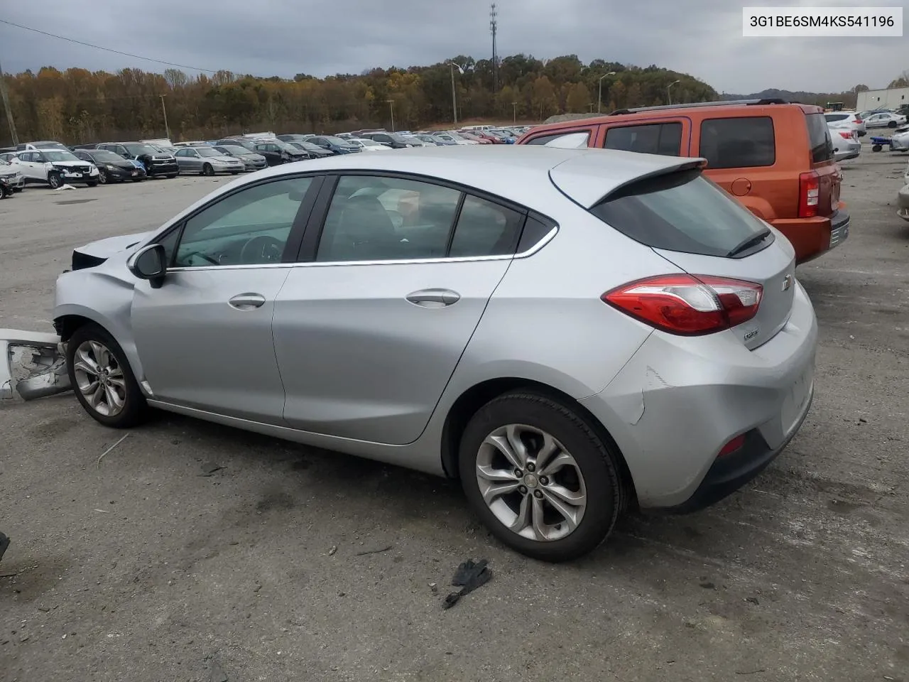 2019 Chevrolet Cruze Lt VIN: 3G1BE6SM4KS541196 Lot: 78683504