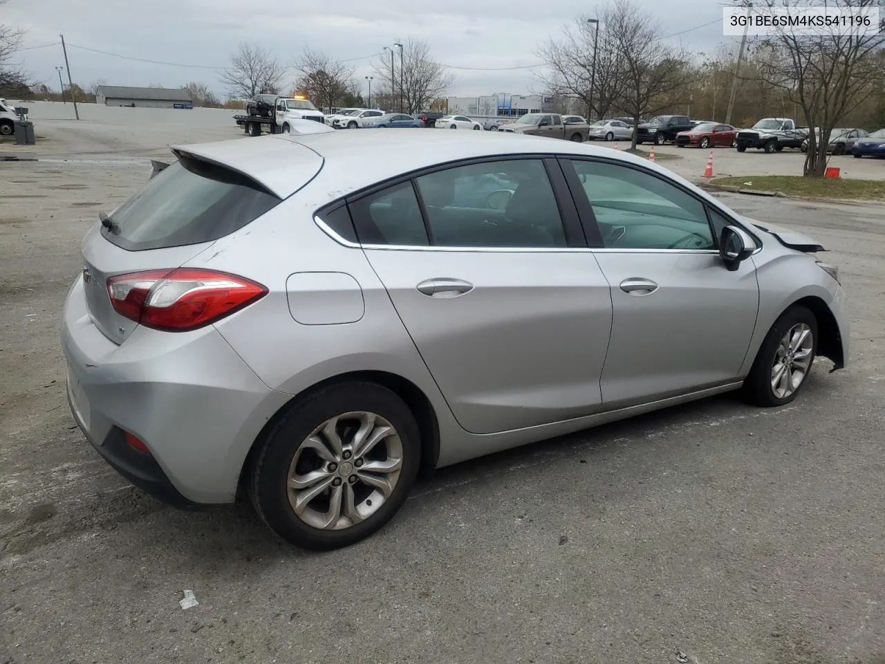 2019 Chevrolet Cruze Lt VIN: 3G1BE6SM4KS541196 Lot: 78683504