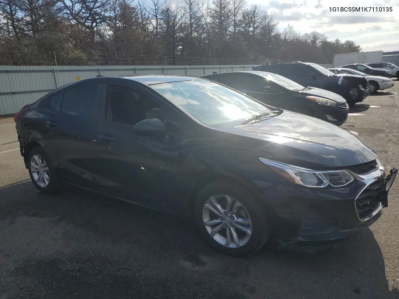 2019 Chevrolet Cruze Ls VIN: 1G1BC5SM1K7110135 Lot: 78882744