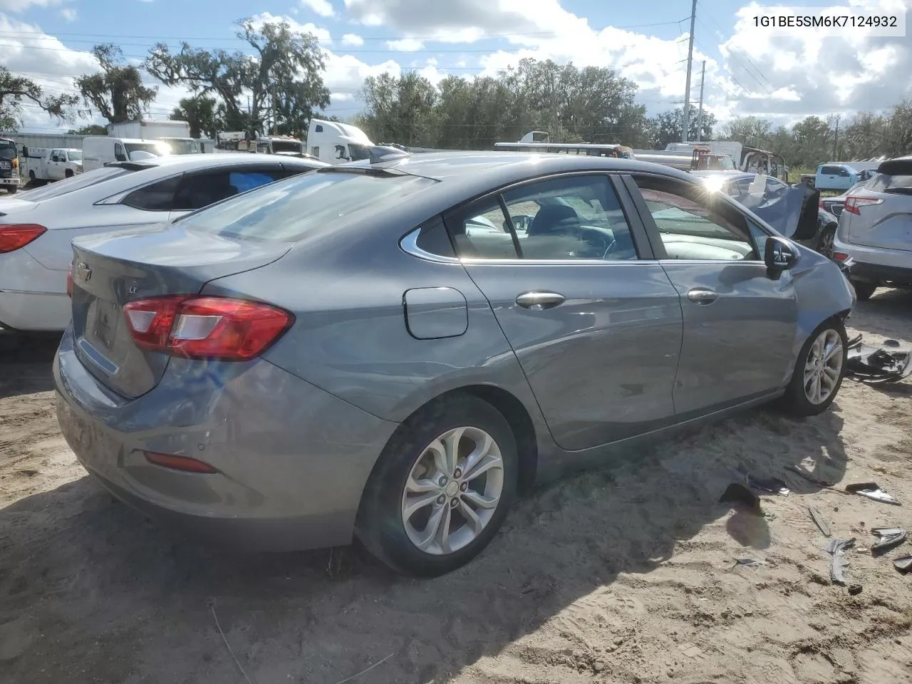 2019 Chevrolet Cruze Lt VIN: 1G1BE5SM6K7124932 Lot: 78961884