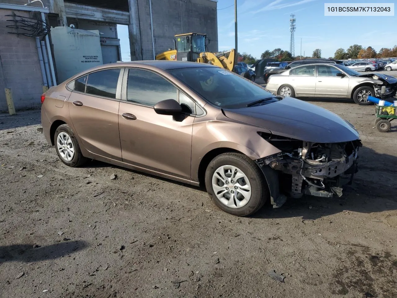 2019 Chevrolet Cruze Ls VIN: 1G1BC5SM7K7132043 Lot: 79018474