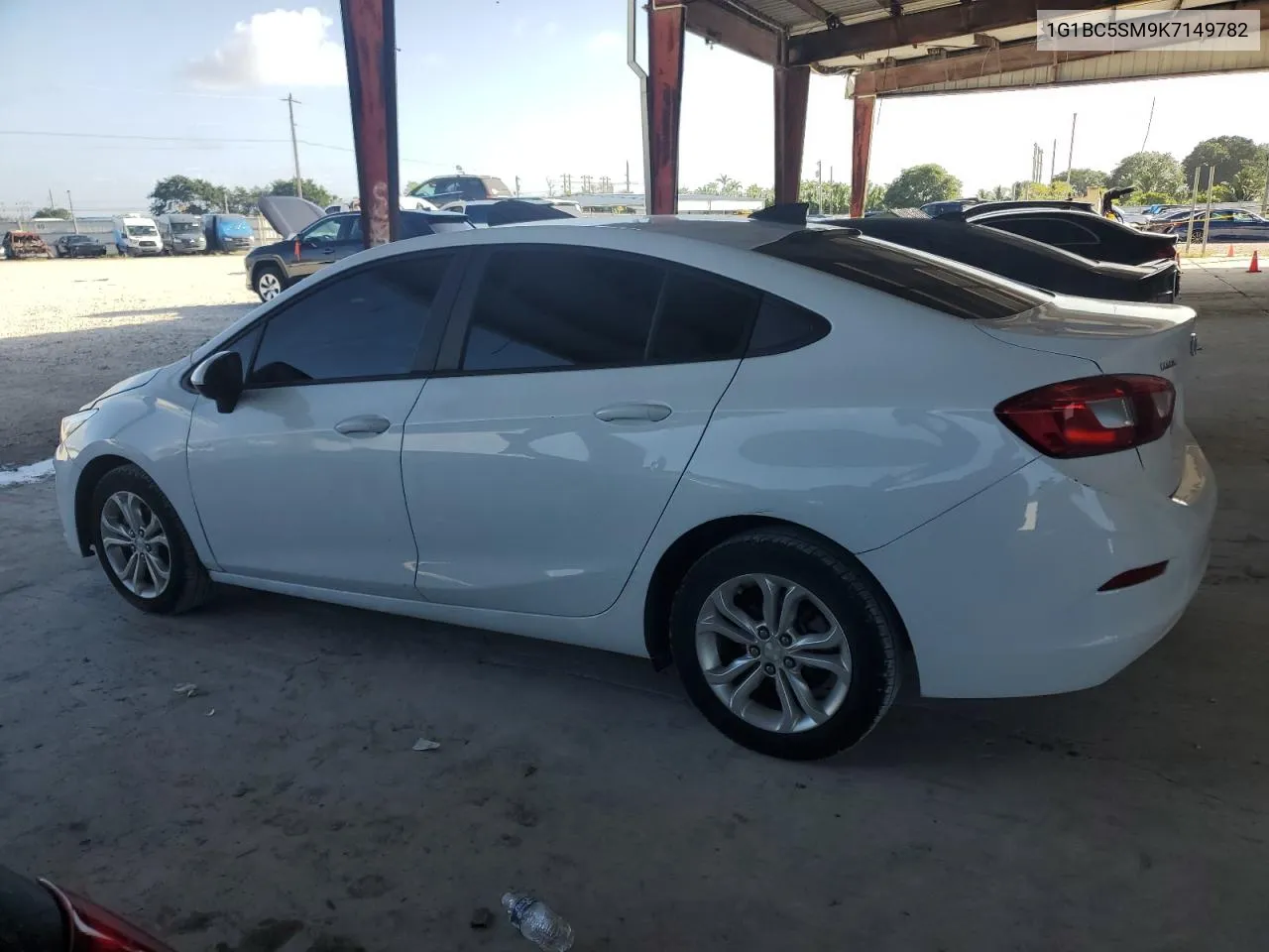 2019 Chevrolet Cruze Ls VIN: 1G1BC5SM9K7149782 Lot: 79036394