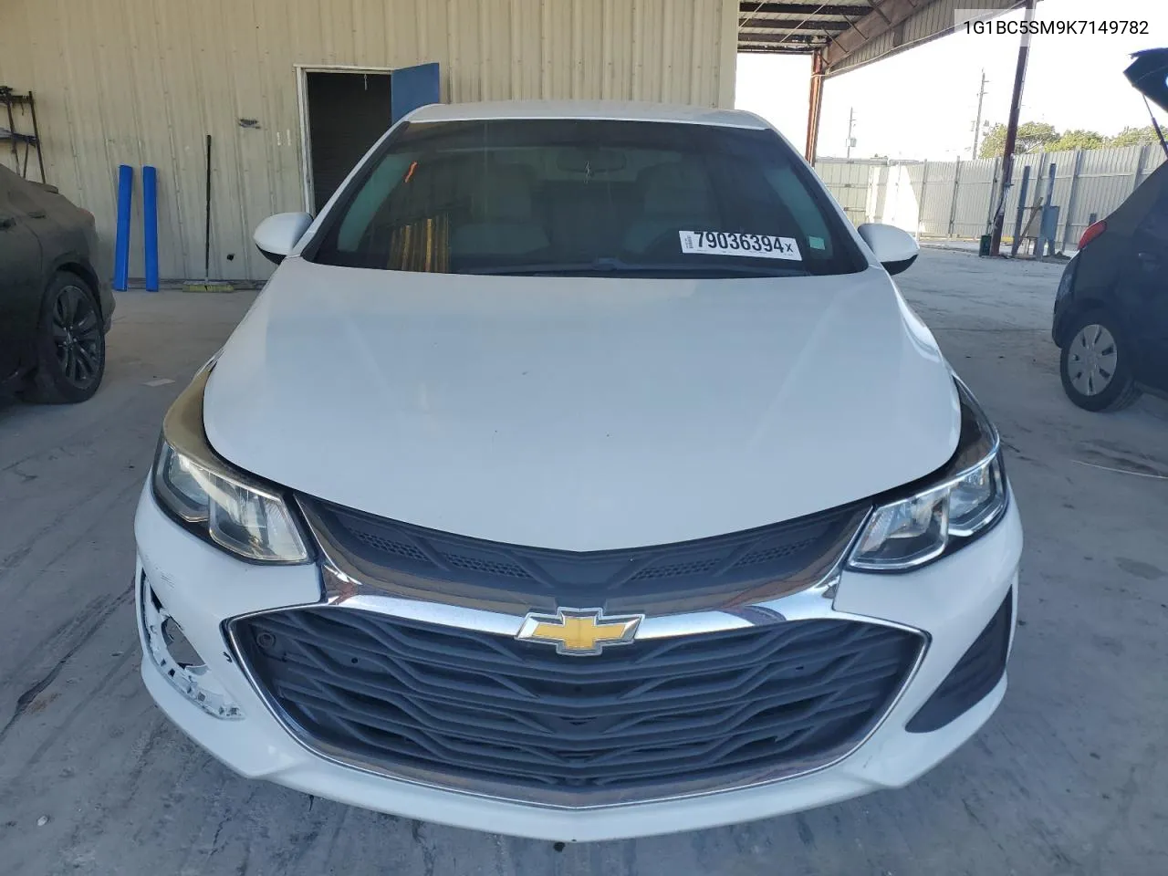 2019 Chevrolet Cruze Ls VIN: 1G1BC5SM9K7149782 Lot: 79036394