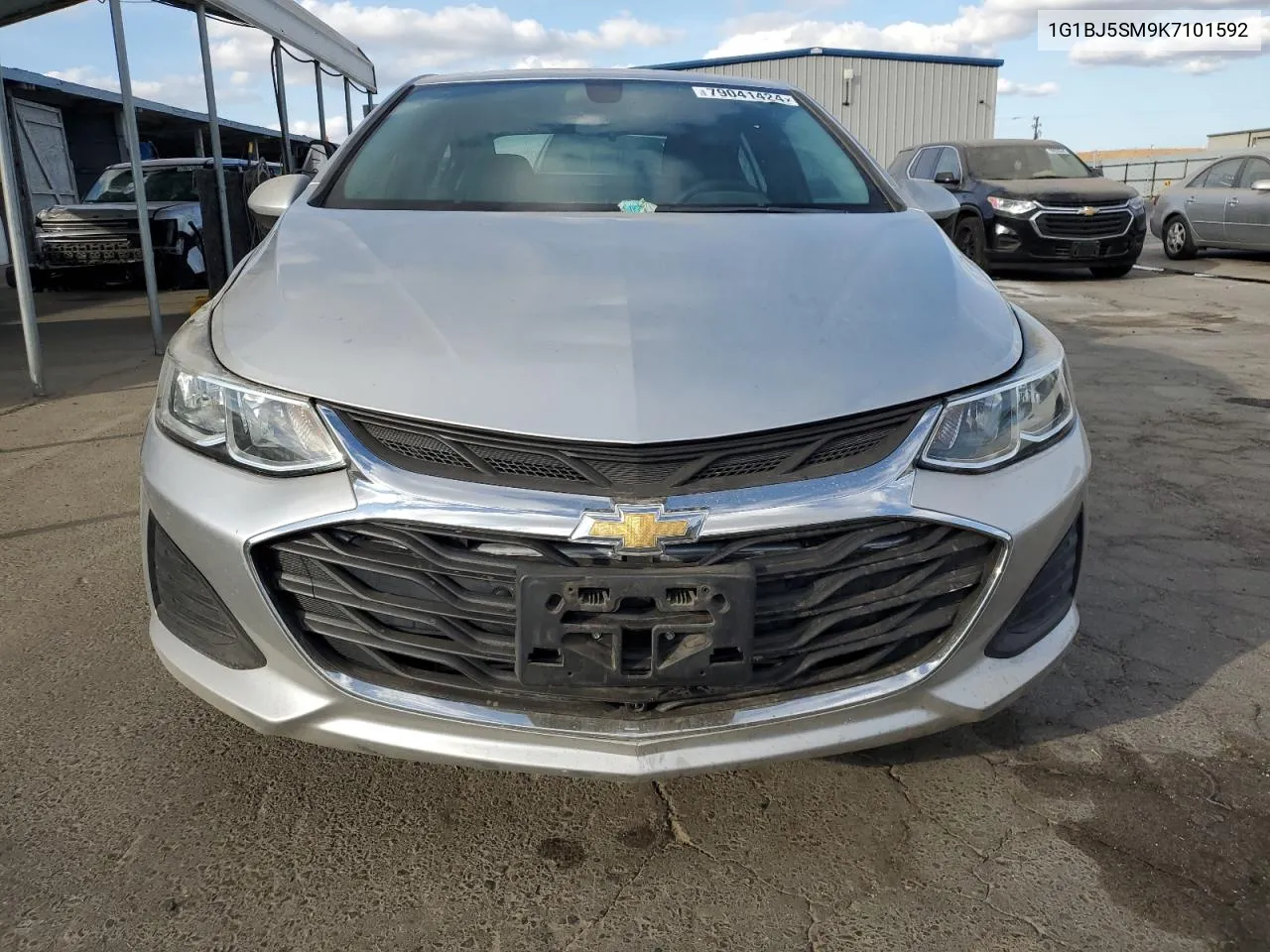 2019 Chevrolet Cruze VIN: 1G1BJ5SM9K7101592 Lot: 79041424