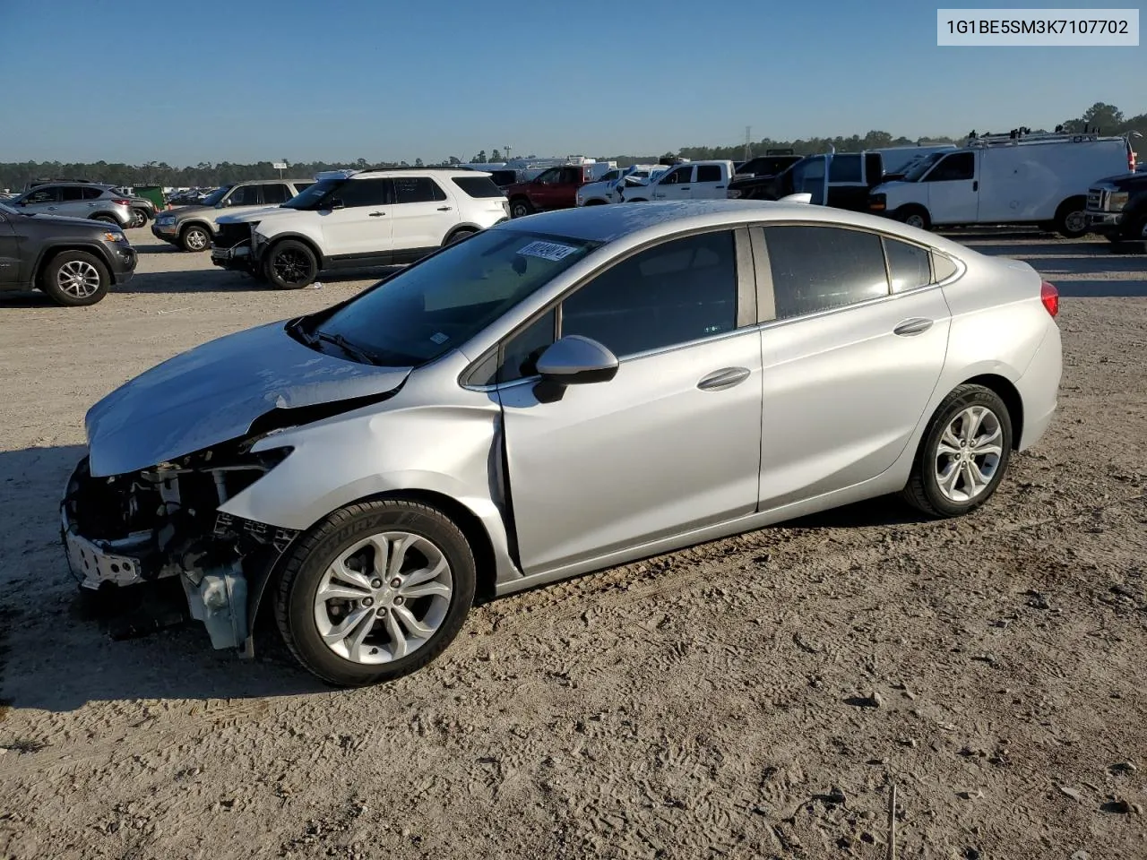 2019 Chevrolet Cruze Lt VIN: 1G1BE5SM3K7107702 Lot: 80249874