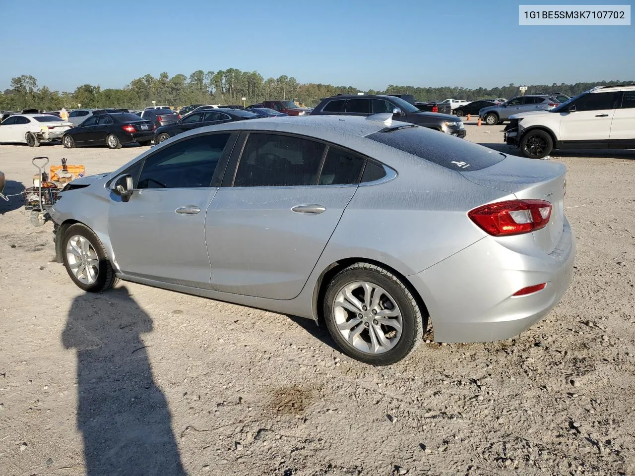 2019 Chevrolet Cruze Lt VIN: 1G1BE5SM3K7107702 Lot: 80249874