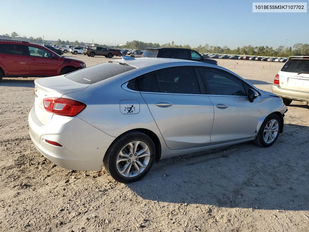 2019 Chevrolet Cruze Lt VIN: 1G1BE5SM3K7107702 Lot: 80249874