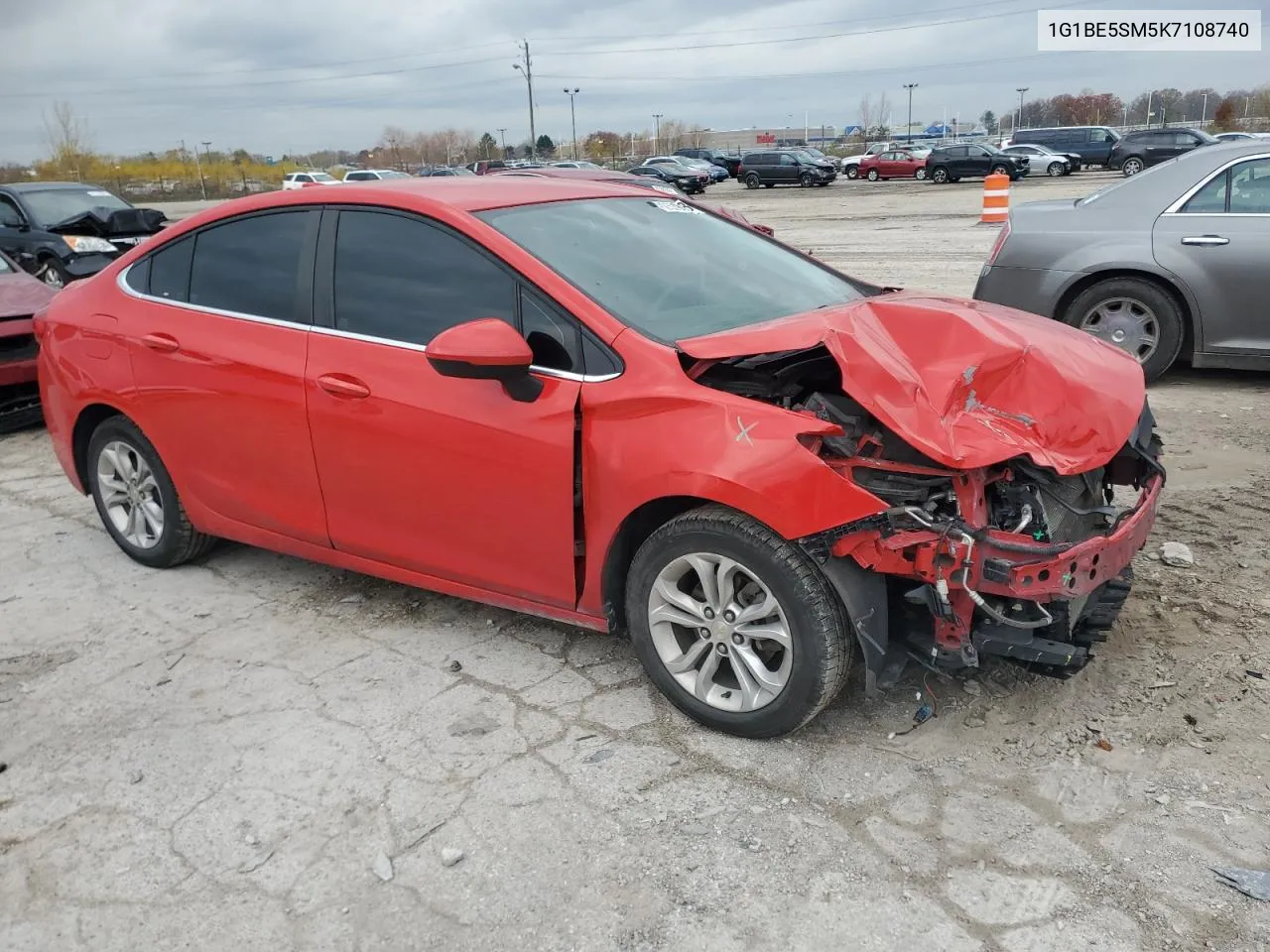 2019 Chevrolet Cruze Lt VIN: 1G1BE5SM5K7108740 Lot: 80579884