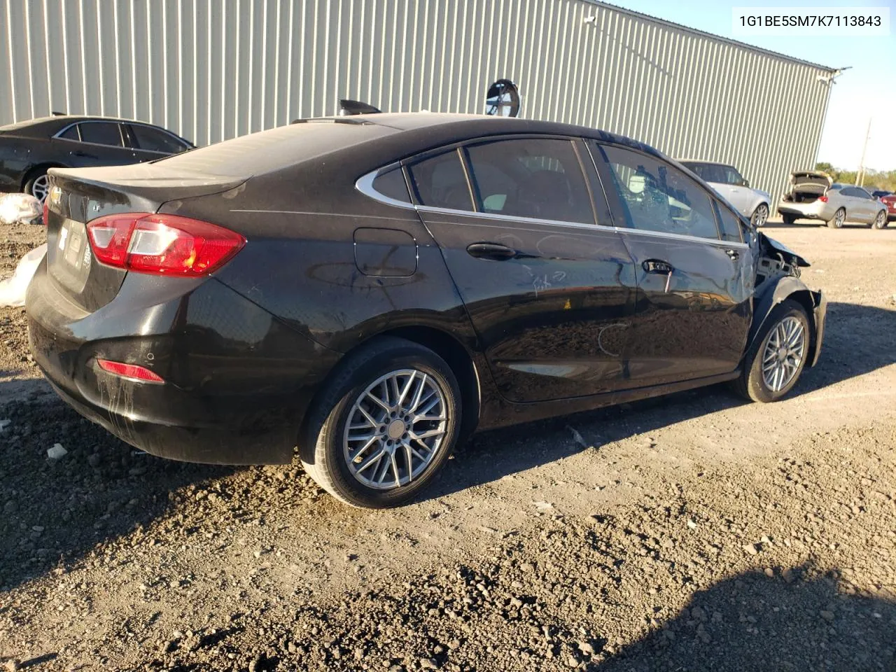 2019 Chevrolet Cruze Lt VIN: 1G1BE5SM7K7113843 Lot: 80852574