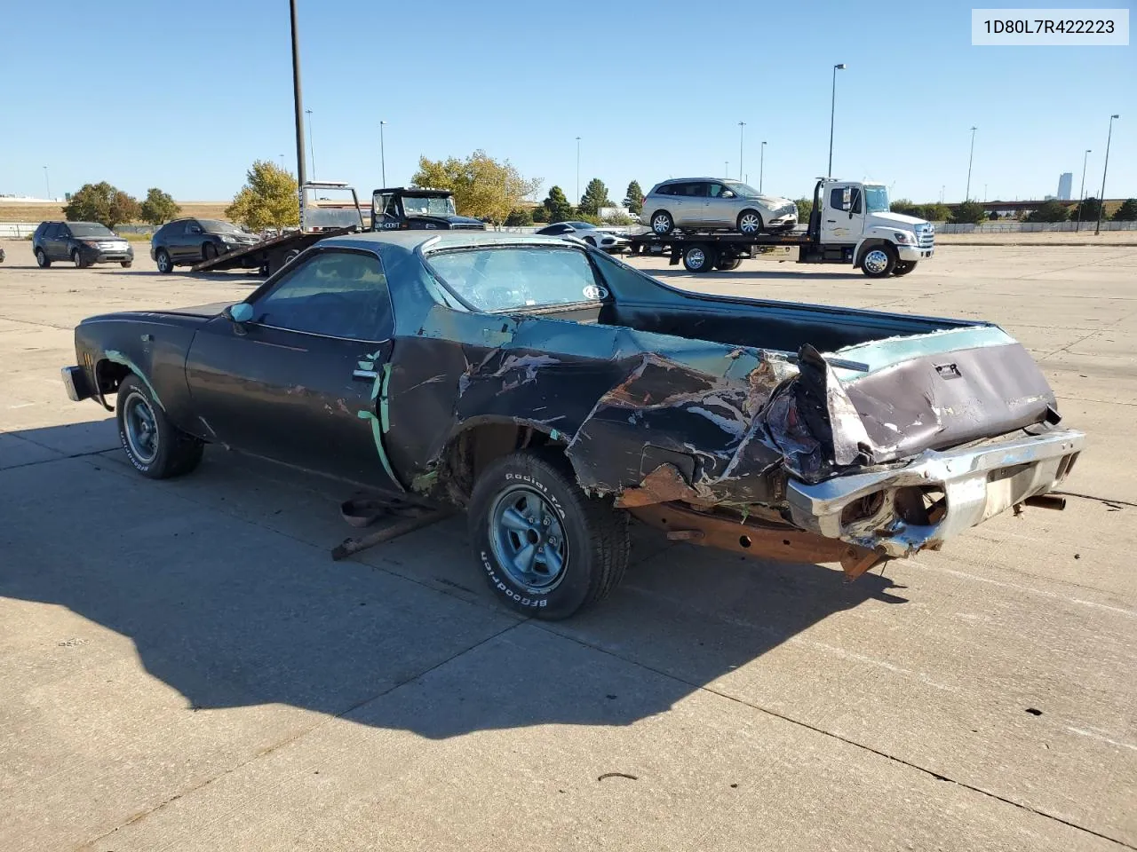 1977 Chevrolet El Camino VIN: 1D80L7R422223 Lot: 76084644