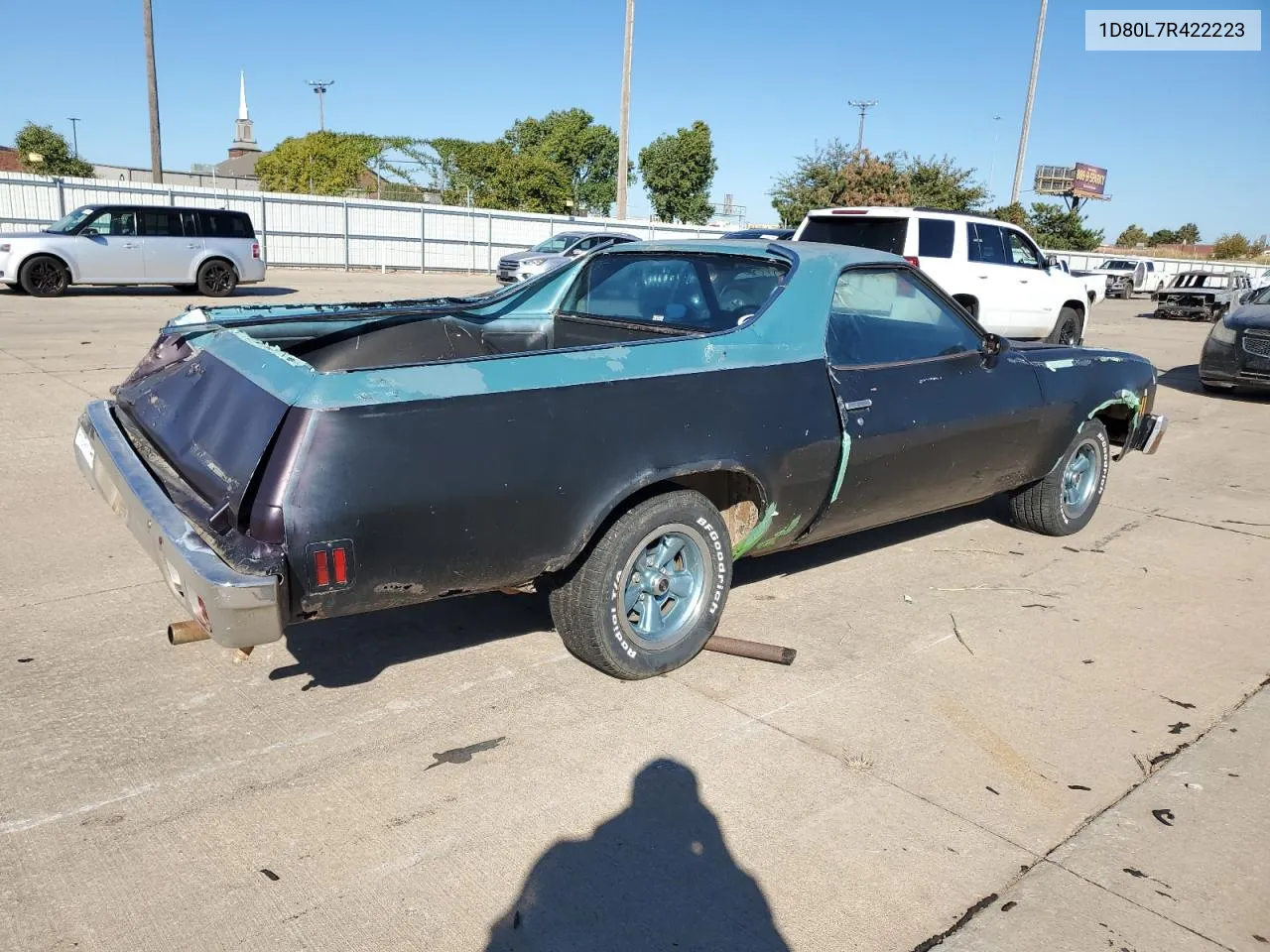 1977 Chevrolet El Camino VIN: 1D80L7R422223 Lot: 76084644