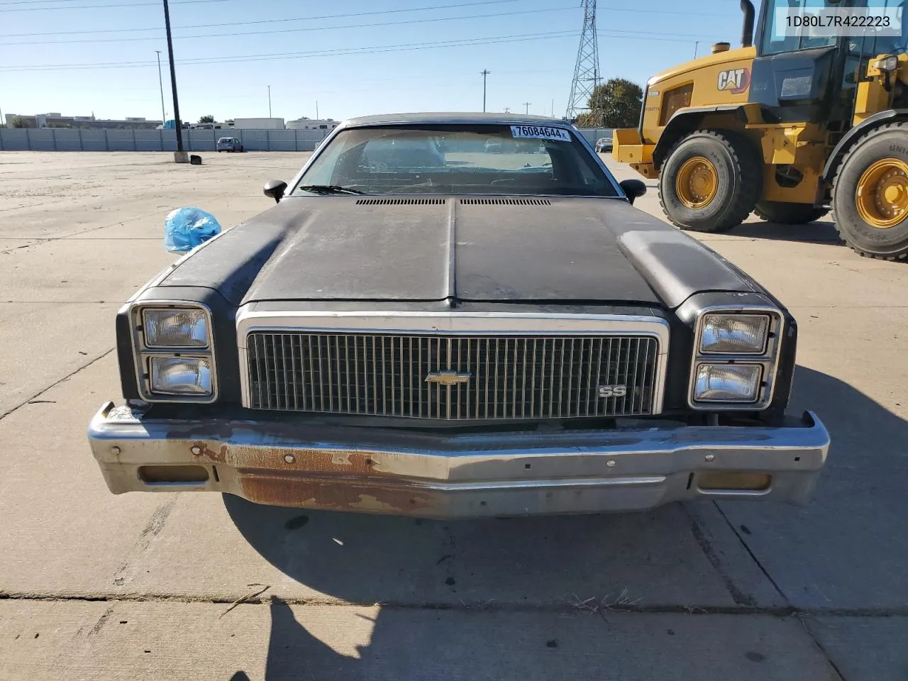 1D80L7R422223 1977 Chevrolet El Camino