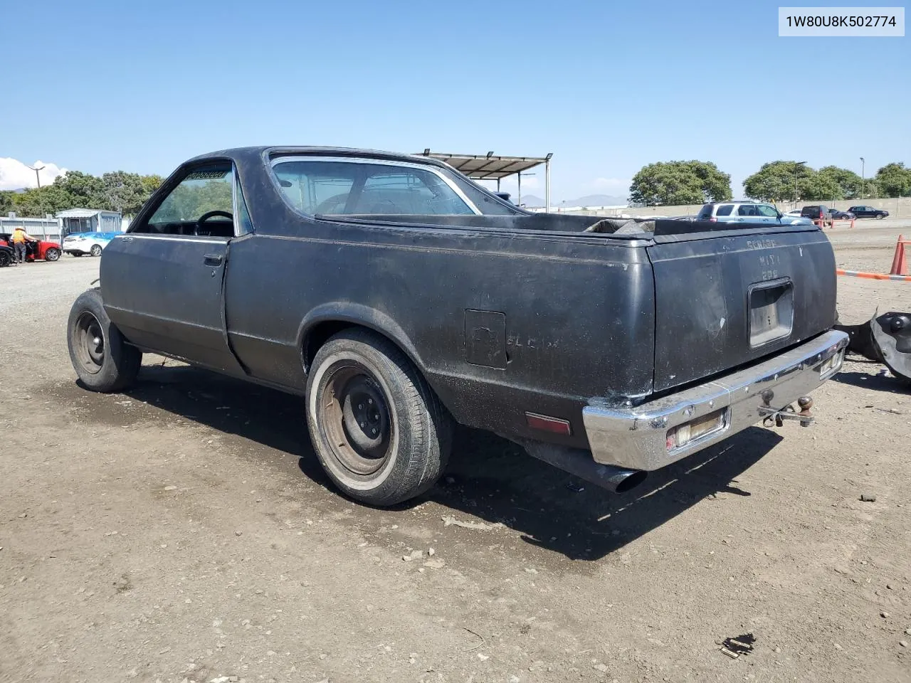 1978 Chevrolet El Camino VIN: 1W80U8K502774 Lot: 65988464